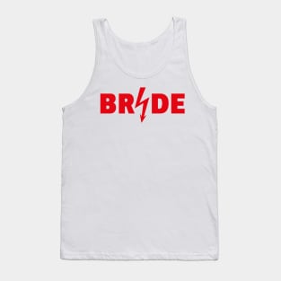 Bride Flash (Hen Night / Bachelorette Party / Red) Tank Top